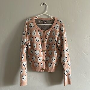 Tea Collection Sweater Cardigan size Large 8-10